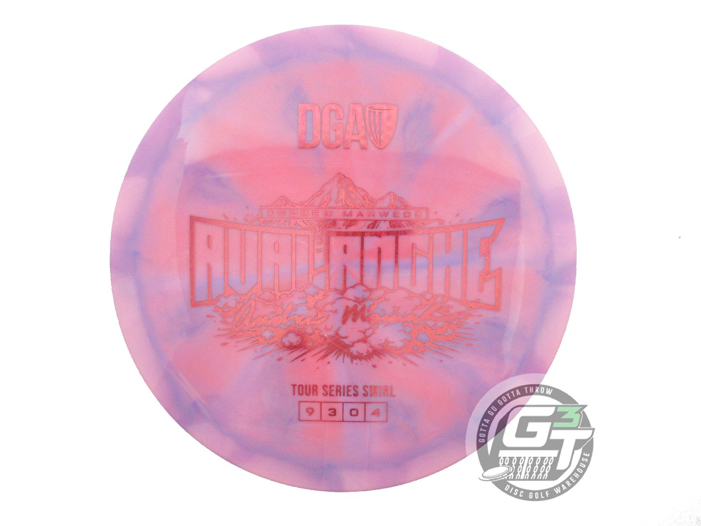 DGA Limited Edition 2026 Tour Series Andrew Marwede Special Blend Avalanche Fairway Driver Golf Disc (Individually Listed)