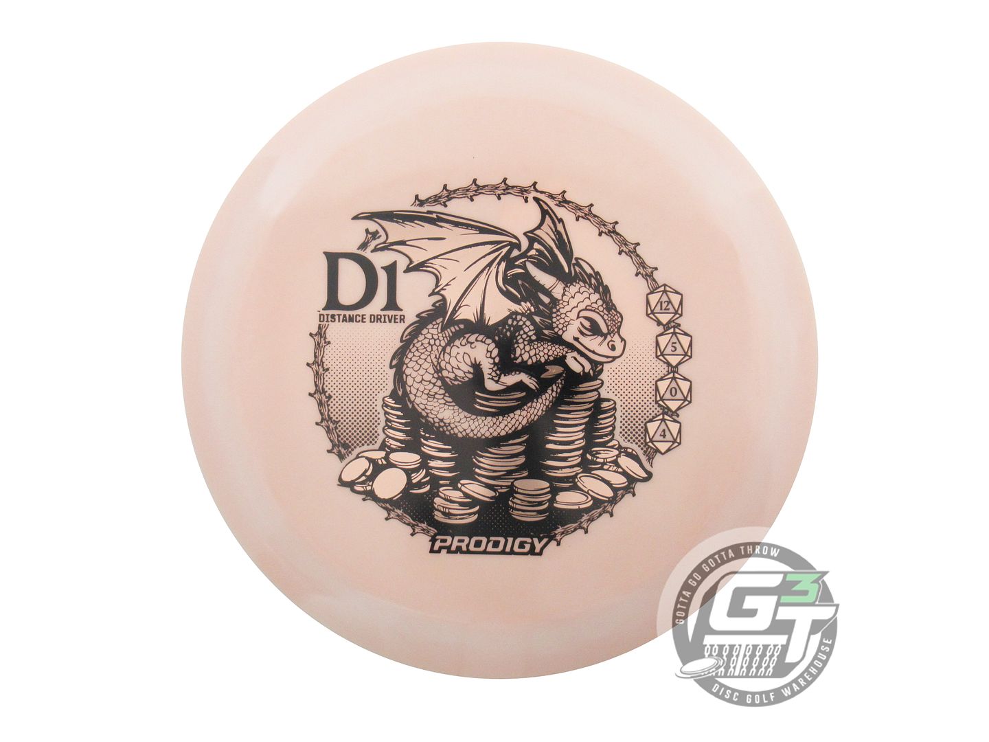 Prodigy Limited Edition Dragon's Hoard Stamp AIR Glow D1 Distance Driver Golf Disc (Individually Listed)