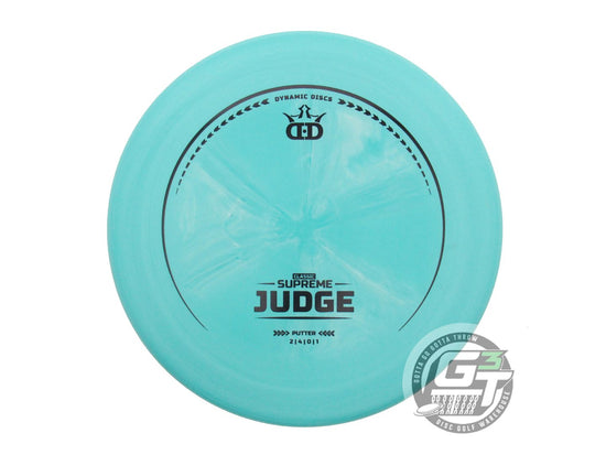 Dynamic Discs Classic Supreme Judge Putter Golf Disc (Individually Listed)