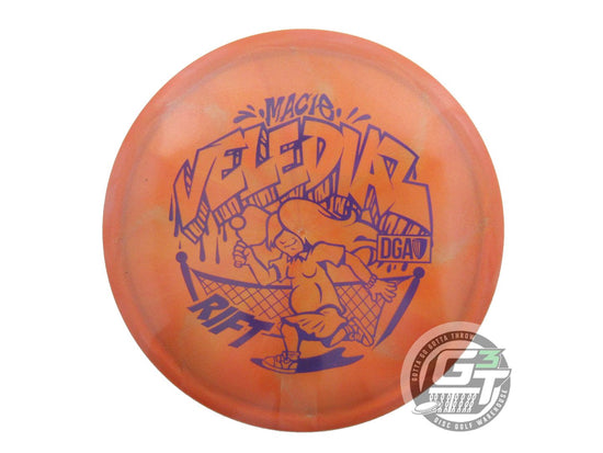 DGA Limited Edition 2024 Tour Series Macie Velediaz Swirl Tour Series Rift Midrange Golf Disc  (Individually Listed)