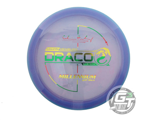 Millennium Calvin Heimburg Signature Flat Top Quantum Draco Distance Driver Golf Disc (Individually Listed)