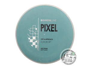 Axiom Simon Lizotte Simon Line Electron Soft Pixel Putter Golf Disc (Individually Listed)