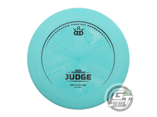 Dynamic Discs Classic Supreme Judge Putter Golf Disc (Individually Listed)