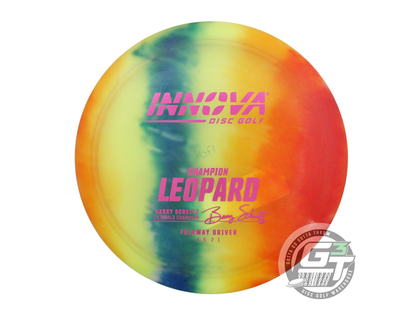 Innova I-Dye Champion Leopard Fairway Driver Golf Disc (Individually Listed)