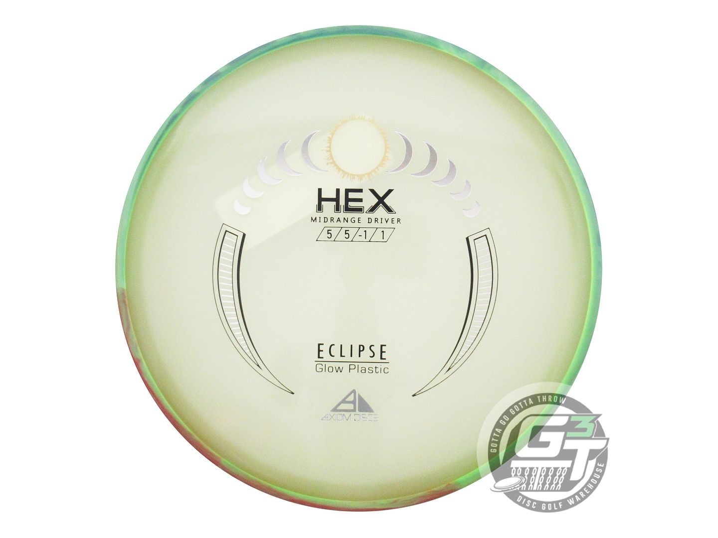 Axiom Eclipse 2.0 Glow Proton Hex Midrange Golf Disc (Individually Listed)