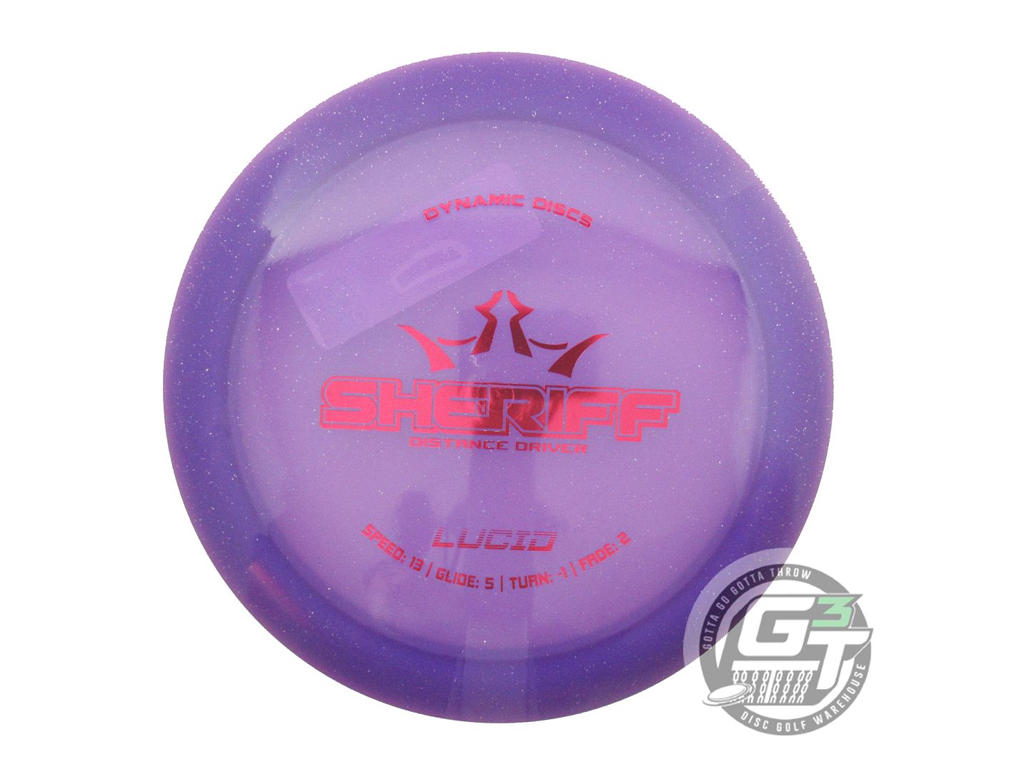 Dynamic Discs Lucid Sheriff Distance Driver Golf Disc (Individually Listed)