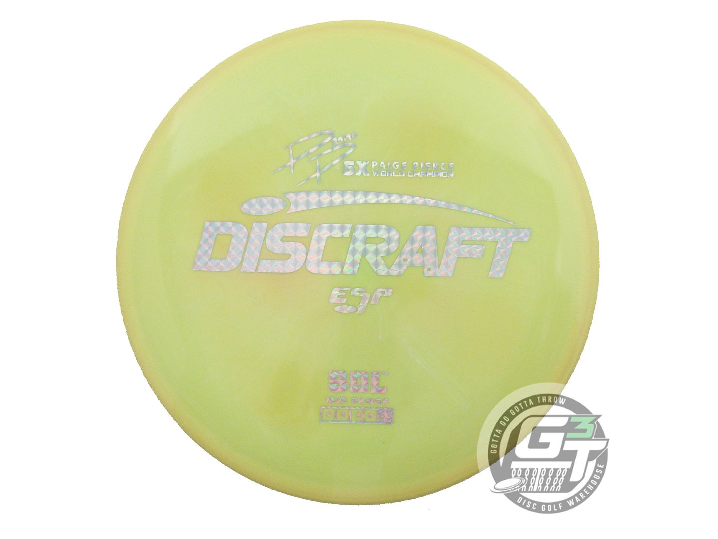 Discraft ESP Sol [Paige Pierce 5X] Midrange Golf Disc (Individually Listed)