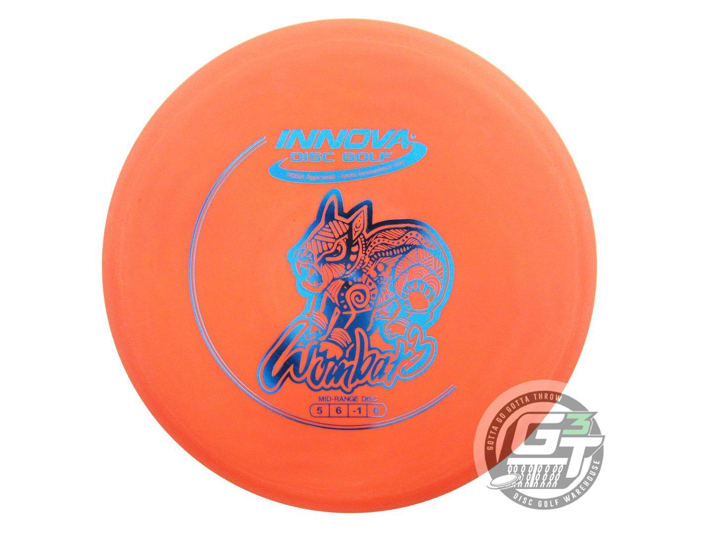 Innova DX Wombat3 Midrange Golf Disc (Individually Listed)