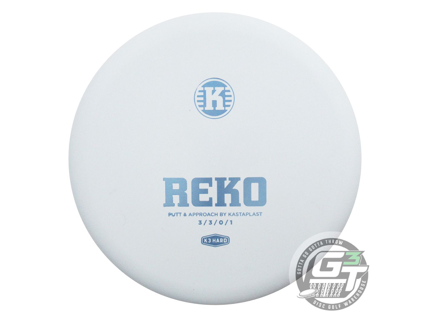 Kastaplast K3 Hard Reko Putter Golf Disc (Individually Listed)
