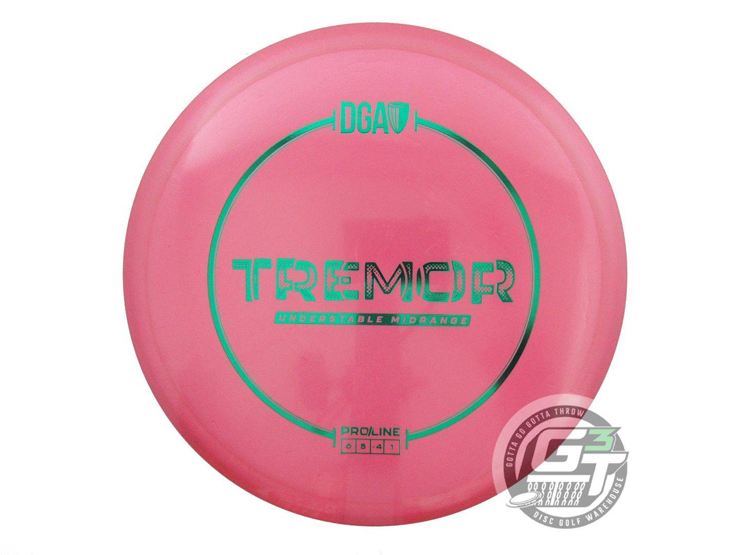 DGA ProLine Tremor Midrange Golf Disc (Individually Listed)