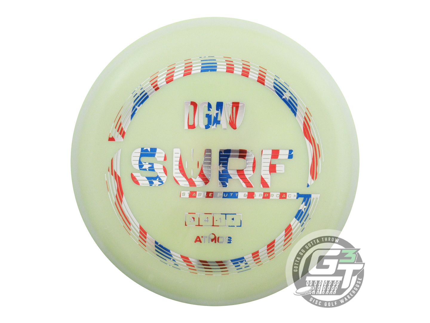 DGA Atmos Surf Putter Golf Disc (Individually Listed)