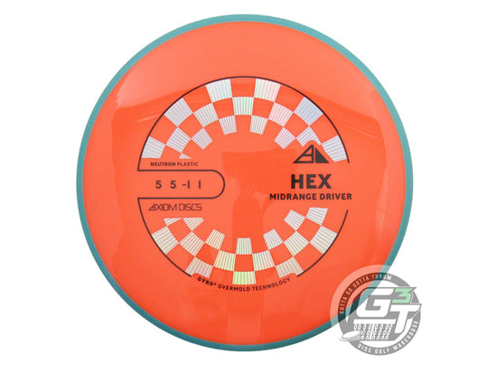 Axiom Neutron Hex Midrange Golf Disc (Individually Listed)