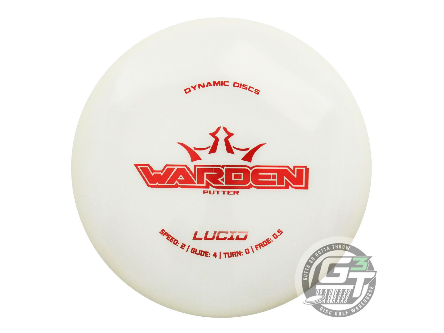 Dynamic Discs Lucid Warden Putter Golf Disc (Individually Listed)