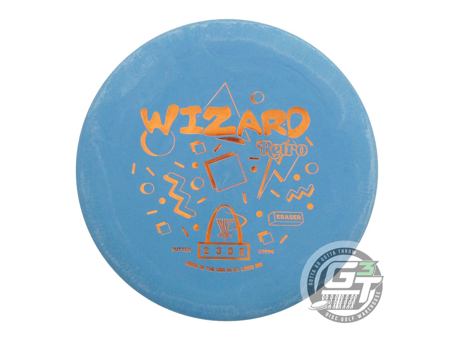 Gateway Eraser Retro Wizard Putter Golf Disc (Individually Listed)
