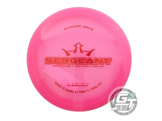 Dynamic Discs Lucid Sergeant Distance Driver Golf Disc (Individually Listed)