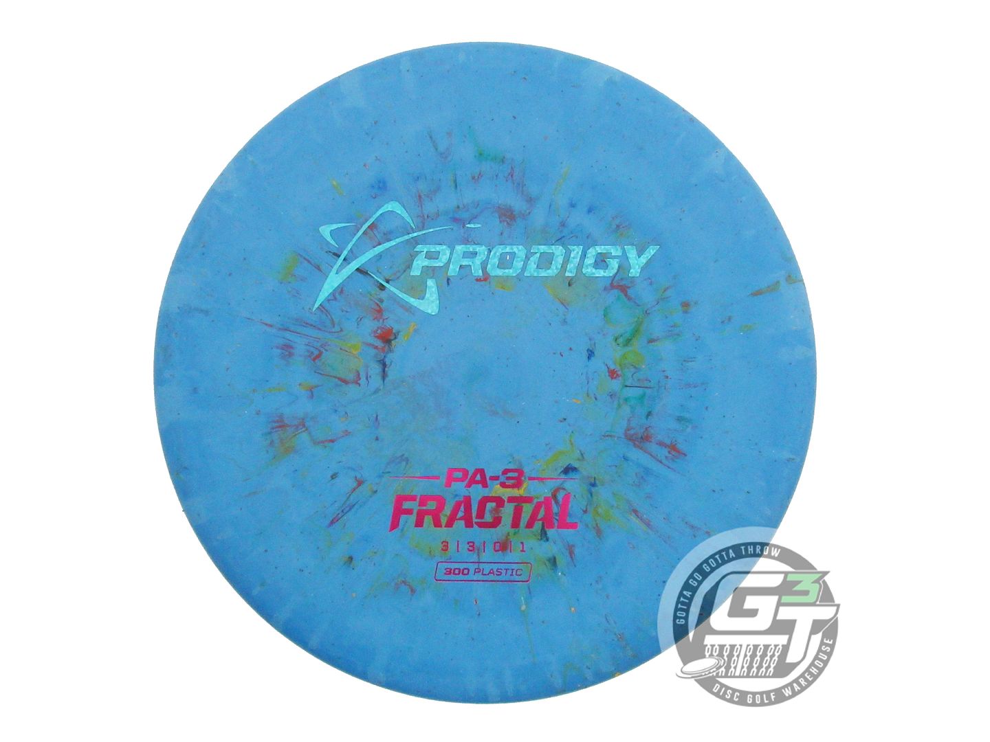 Prodigy 300 Fractal PA3 Putter Golf Disc (Individually Listed)