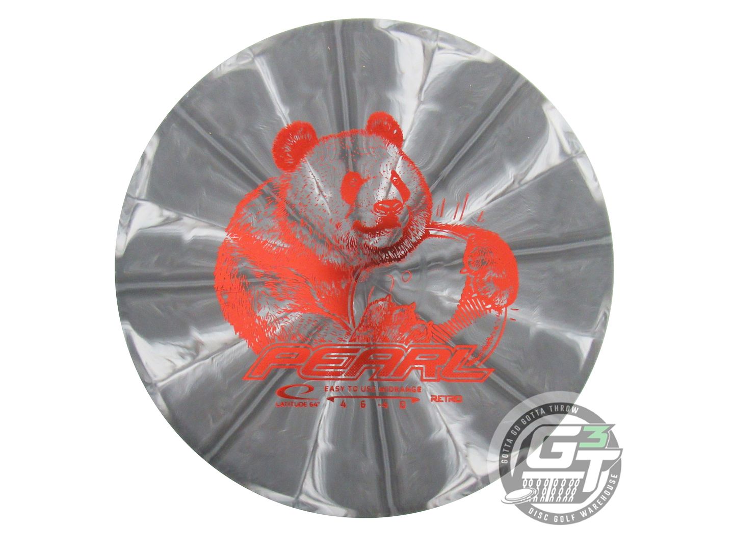 Latitude 64 Retro Burst Pearl Midrange Golf Disc (Individually Listed)