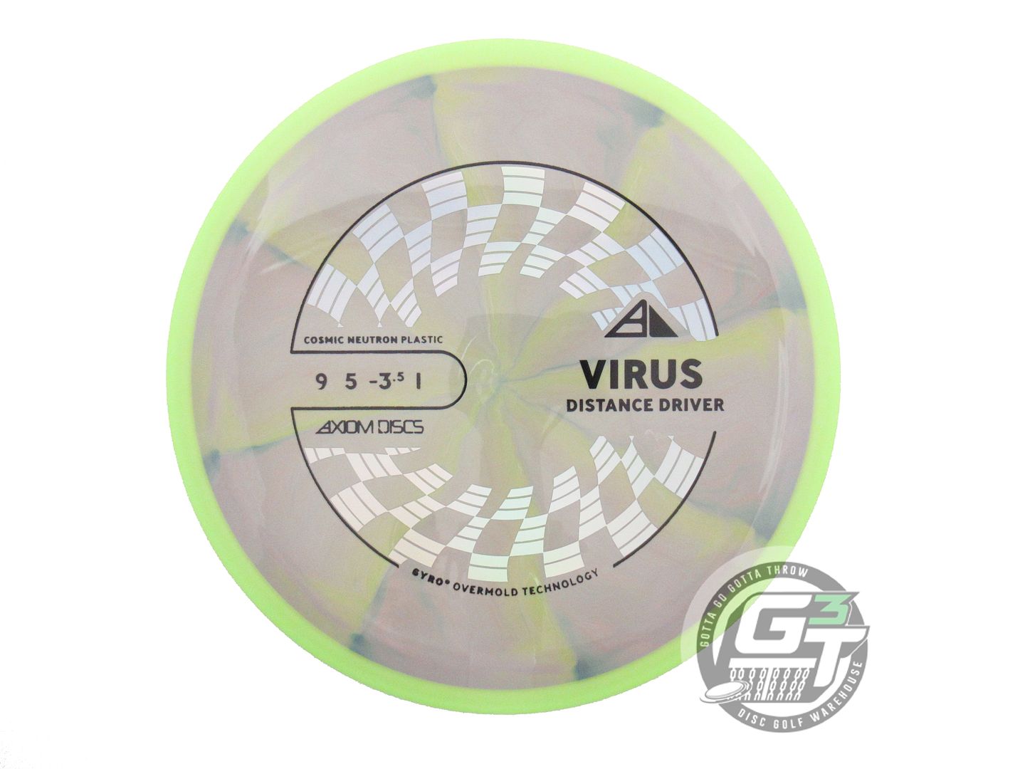 Axiom Cosmic Neutron Virus Distance Driver Golf Disc (Individually Listed)