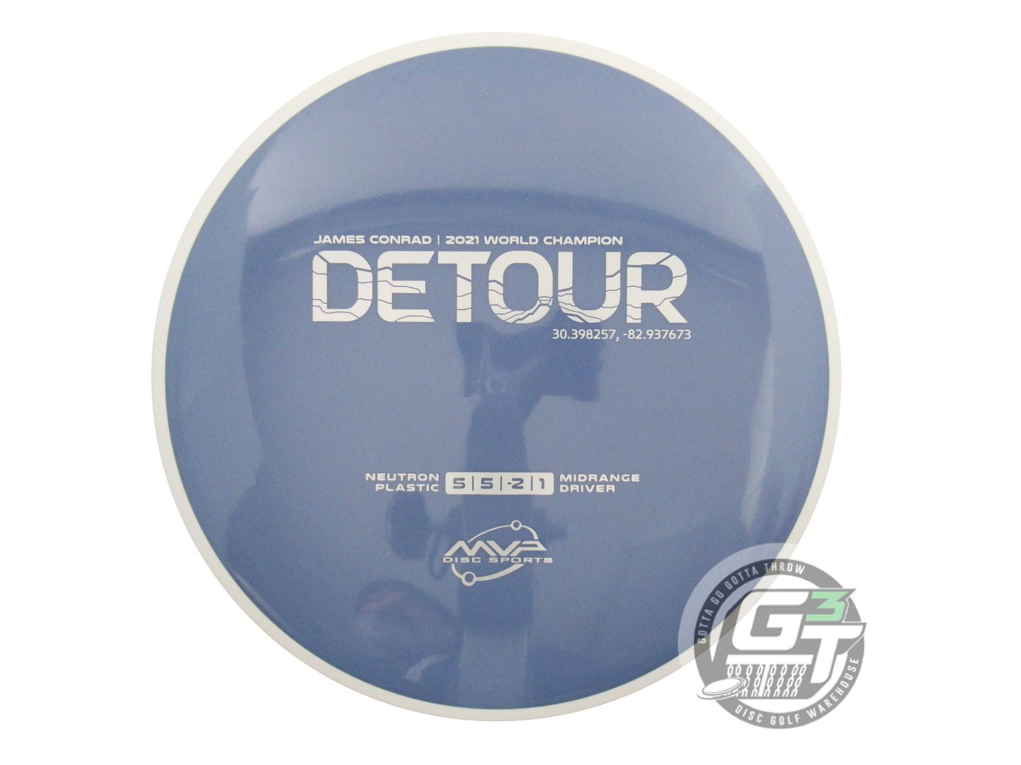 MVP Neutron Detour [James Conrad 1X] Midrange Golf Disc (Individually Listed)