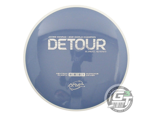 MVP Neutron Detour [James Conrad 1X] Midrange Golf Disc (Individually Listed)