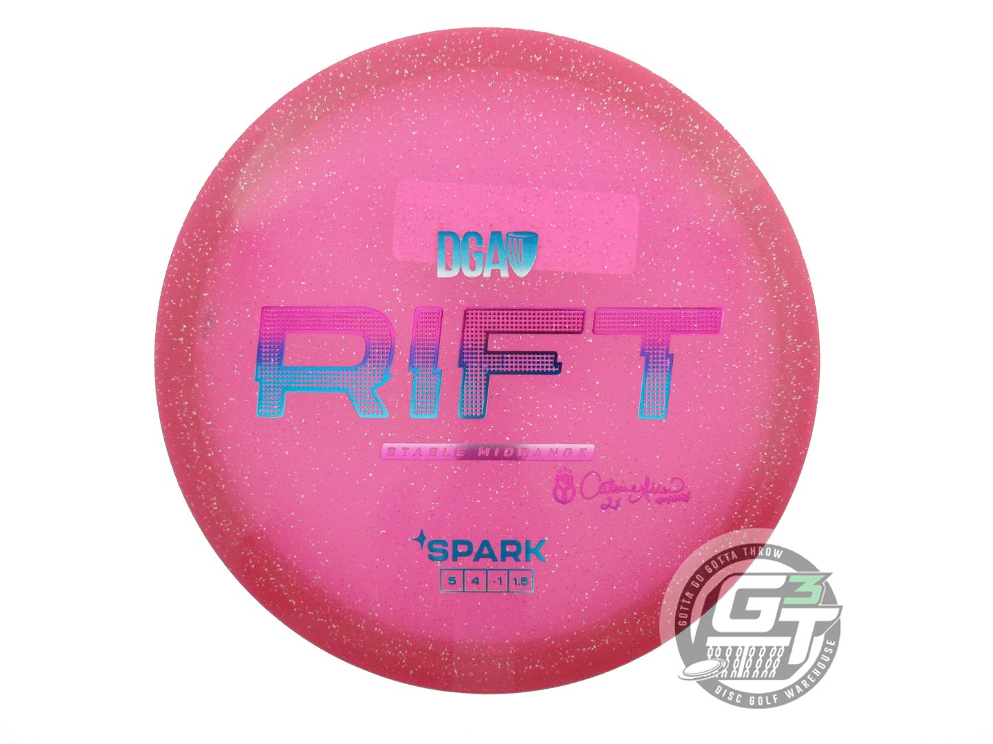 DGA Spark Rift [Catrina Allen 2X] Midrange Golf Disc (Individually Listed)