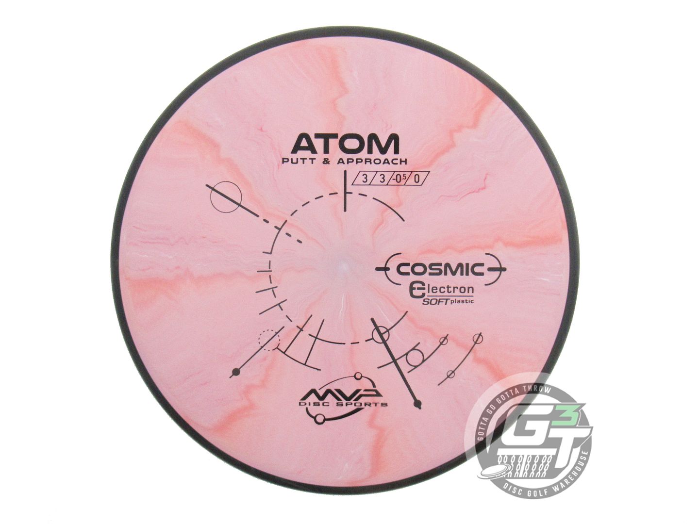 MVP Cosmic Electron Soft Atom Putter Golf Disc (Individually Listed)