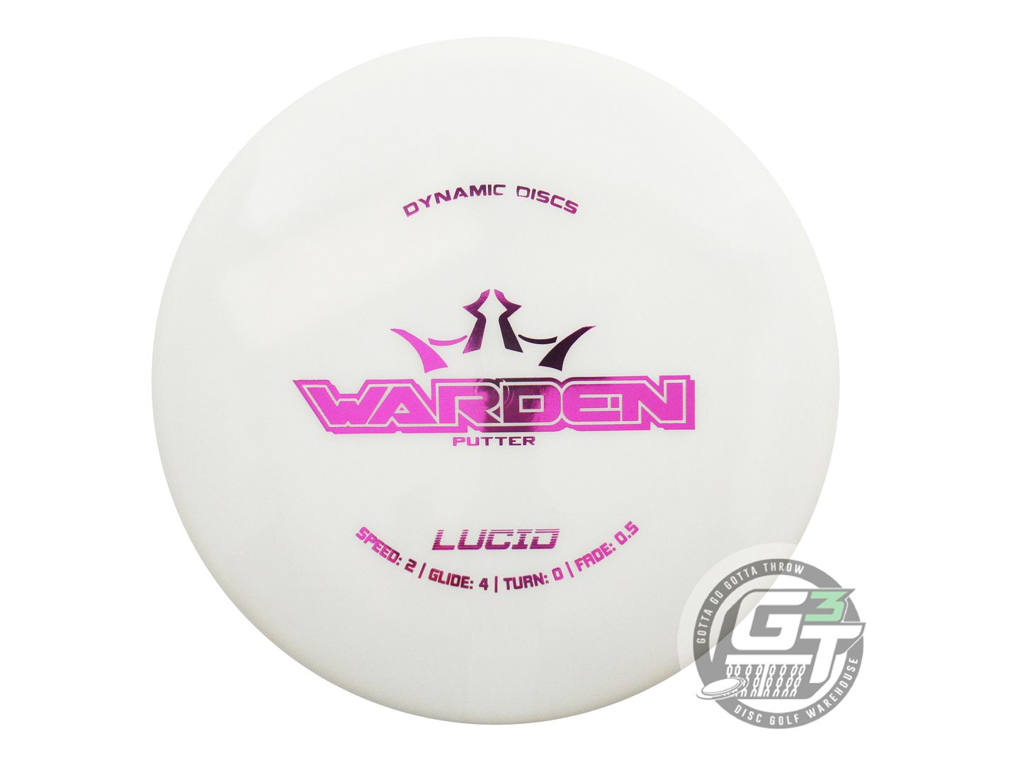 Dynamic Discs Lucid Warden Putter Golf Disc (Individually Listed)