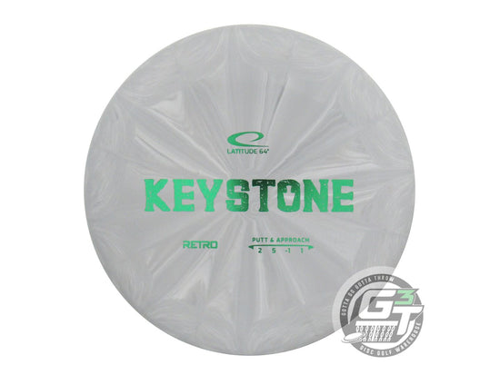 Latitude 64 Retro Burst Keystone Putter Golf Disc (Individually Listed)