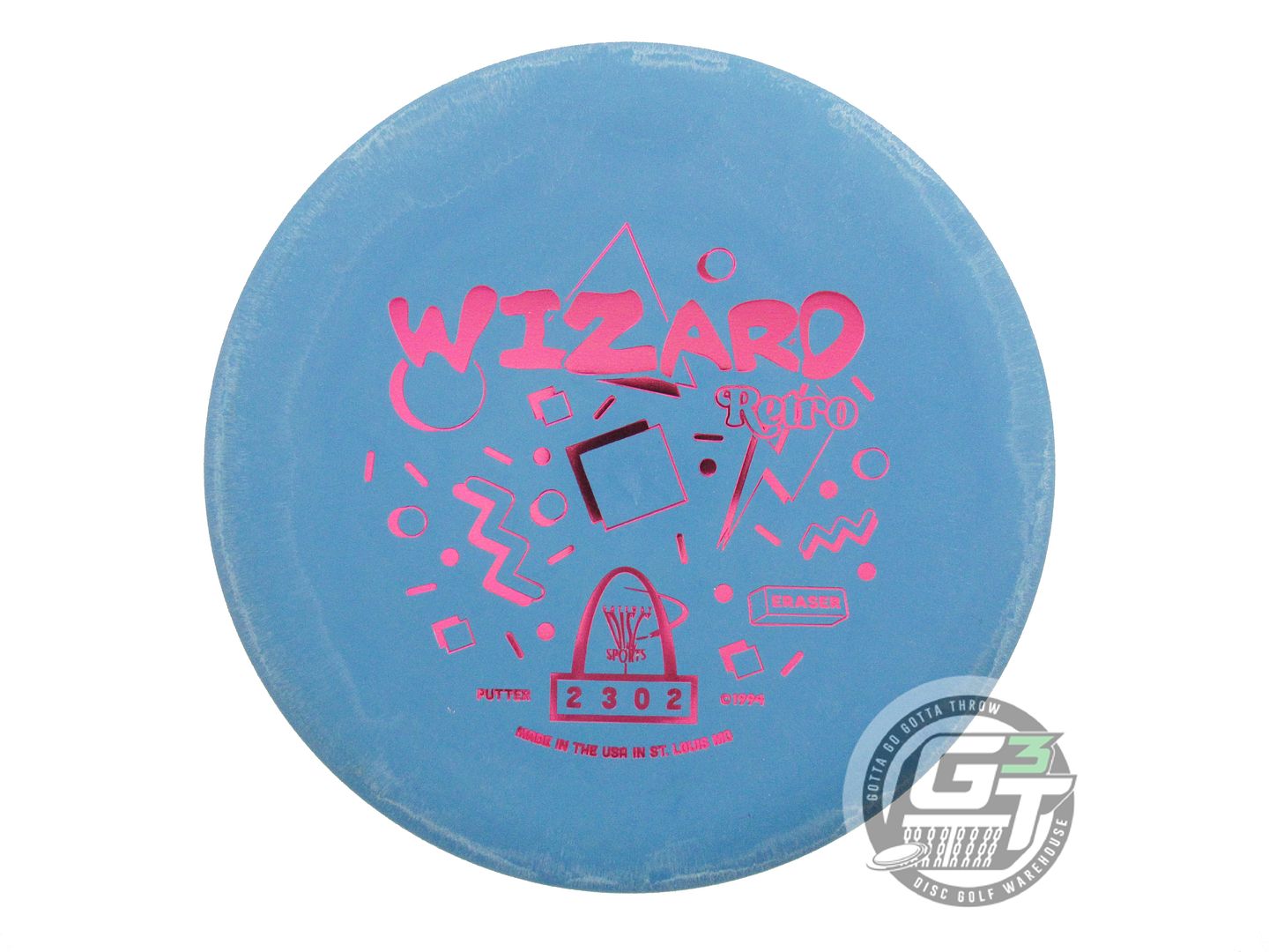 Gateway Eraser Retro Wizard Putter Golf Disc (Individually Listed)