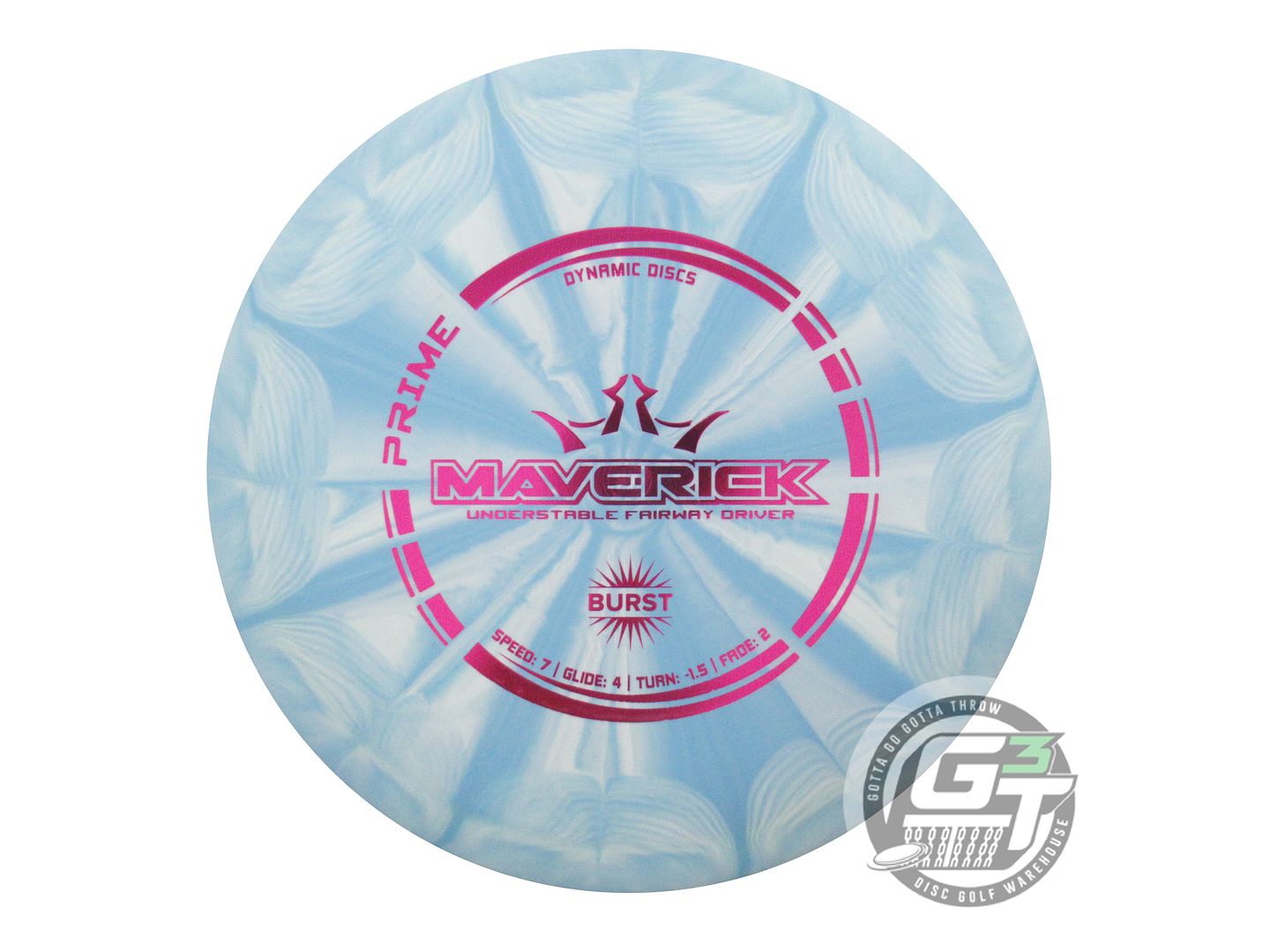 Dynamic Discs Prime Burst Maverick Fairway Driver Golf Disc (Individually Listed)