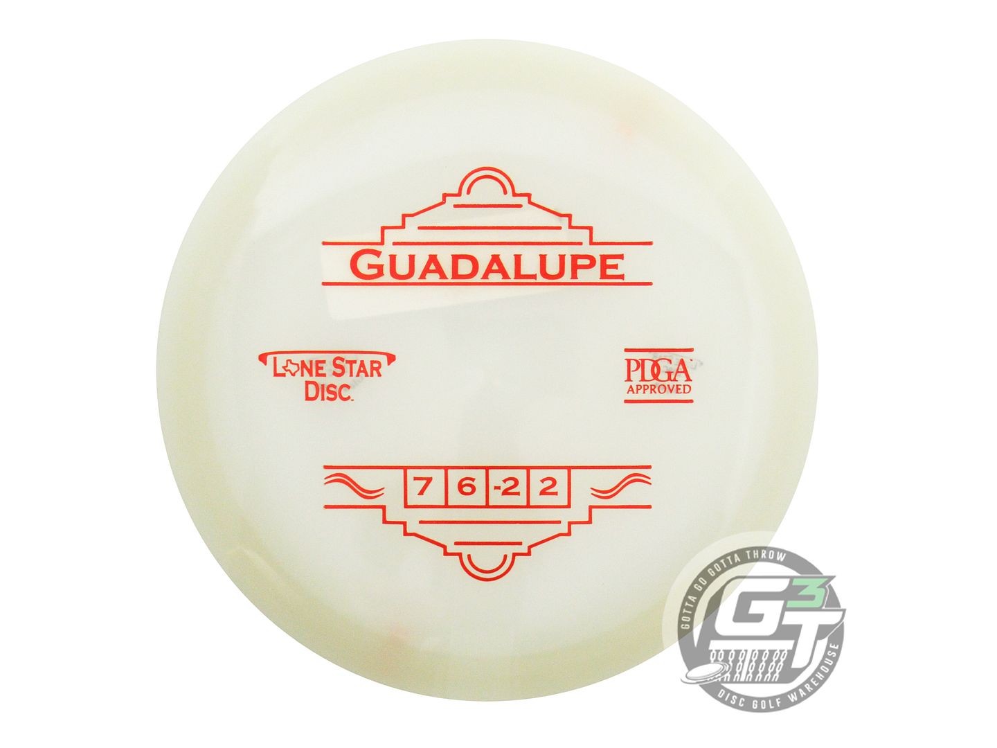 Lone Star Glow Alpha Guadalupe Fairway Driver Golf Disc (Individually Listed)
