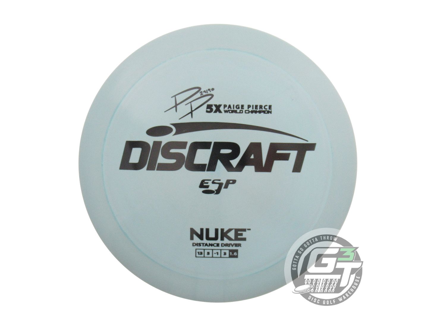Discraft ESP Nuke [Paige Pierce 5X] Distance Driver Golf Disc (Individually Listed)