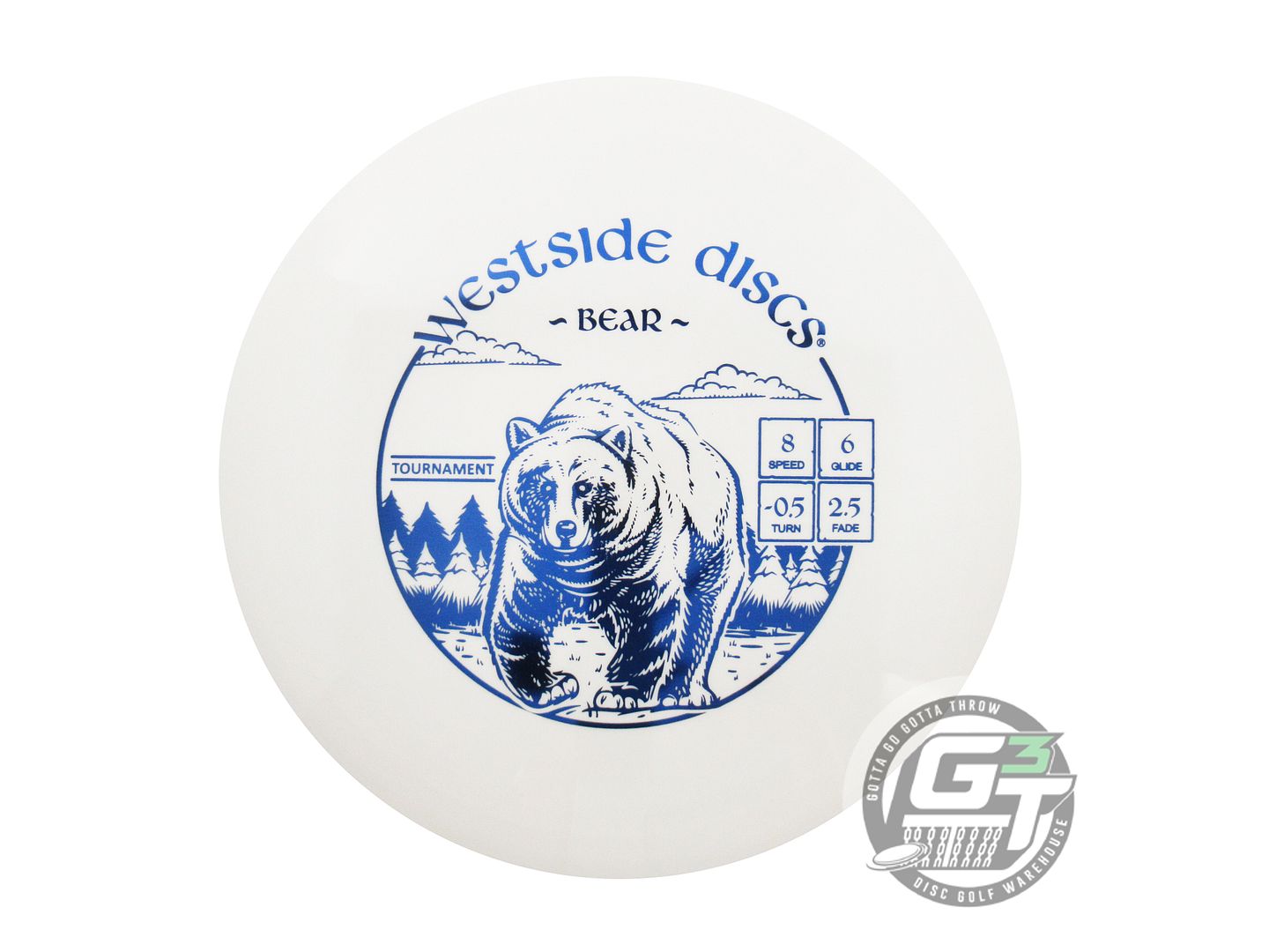 Westside Tournament Bear Fairway Driver Golf Disc (Individually Listed)