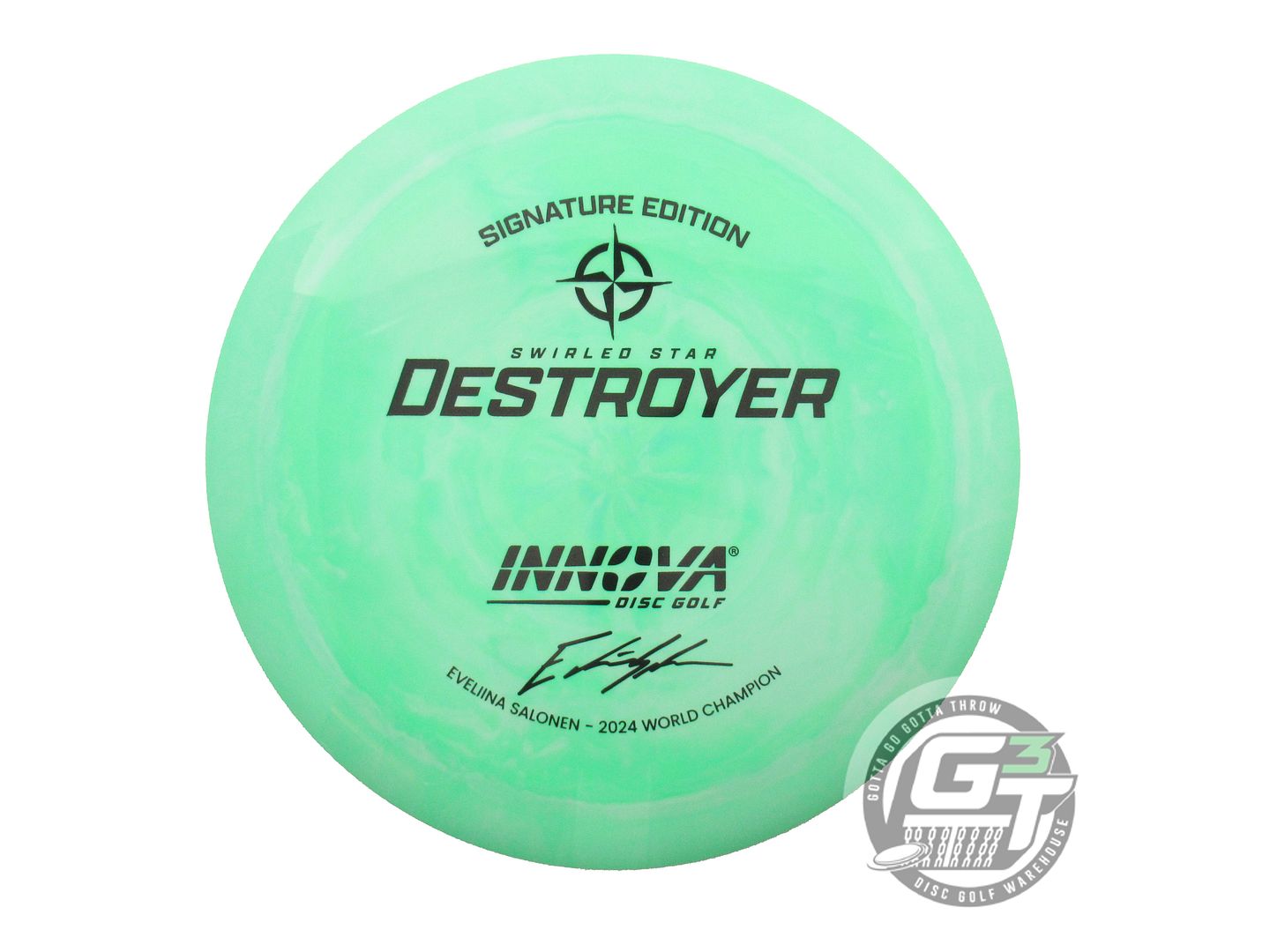 Innova Signature Edition Eveliina Salonen 1X Swirled Star Destroyer Distance Driver Golf Disc (Individually Listed)