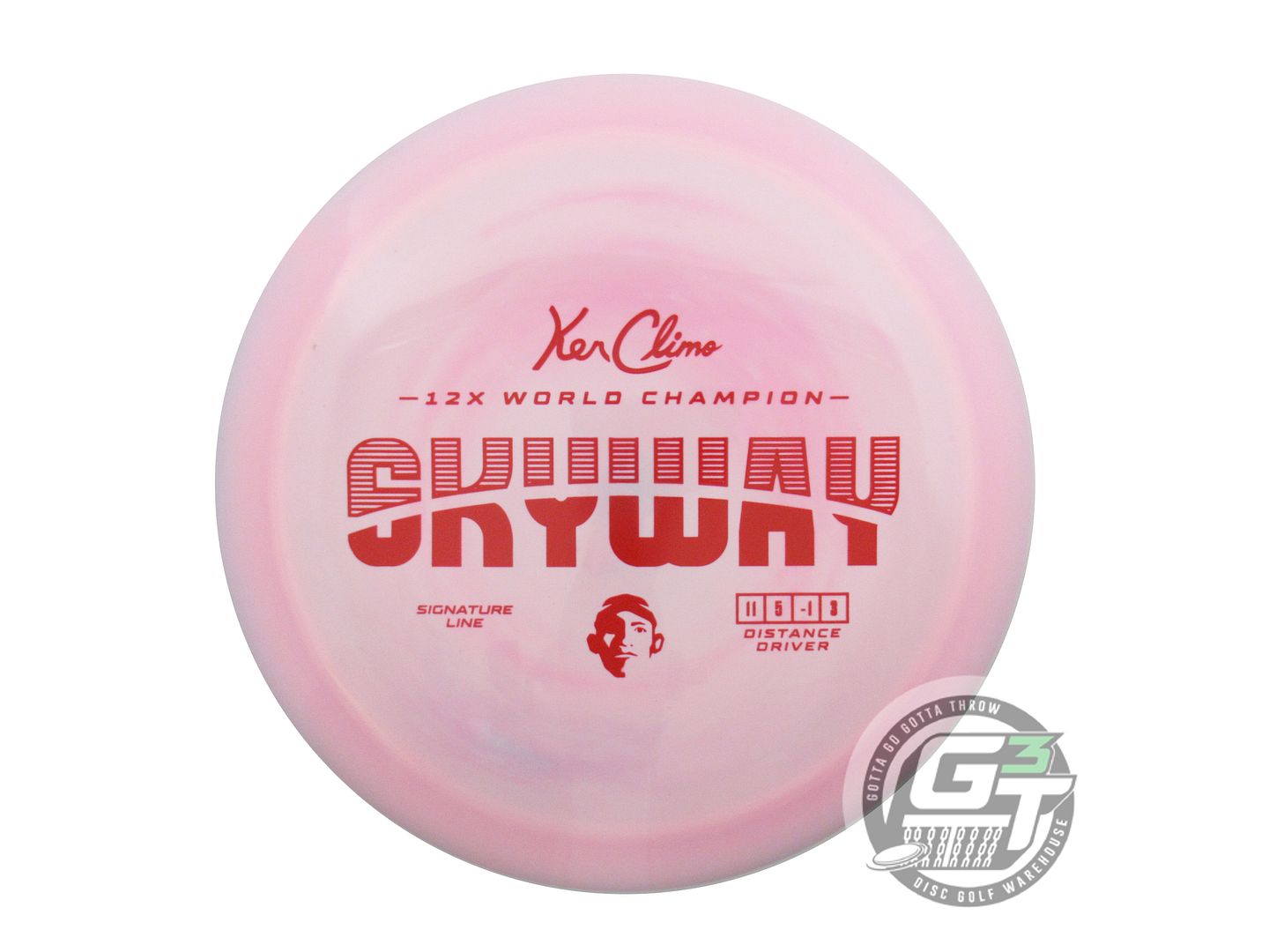 Climo Signature Line Skyway Distance Driver Golf Disc (Individually Listed)