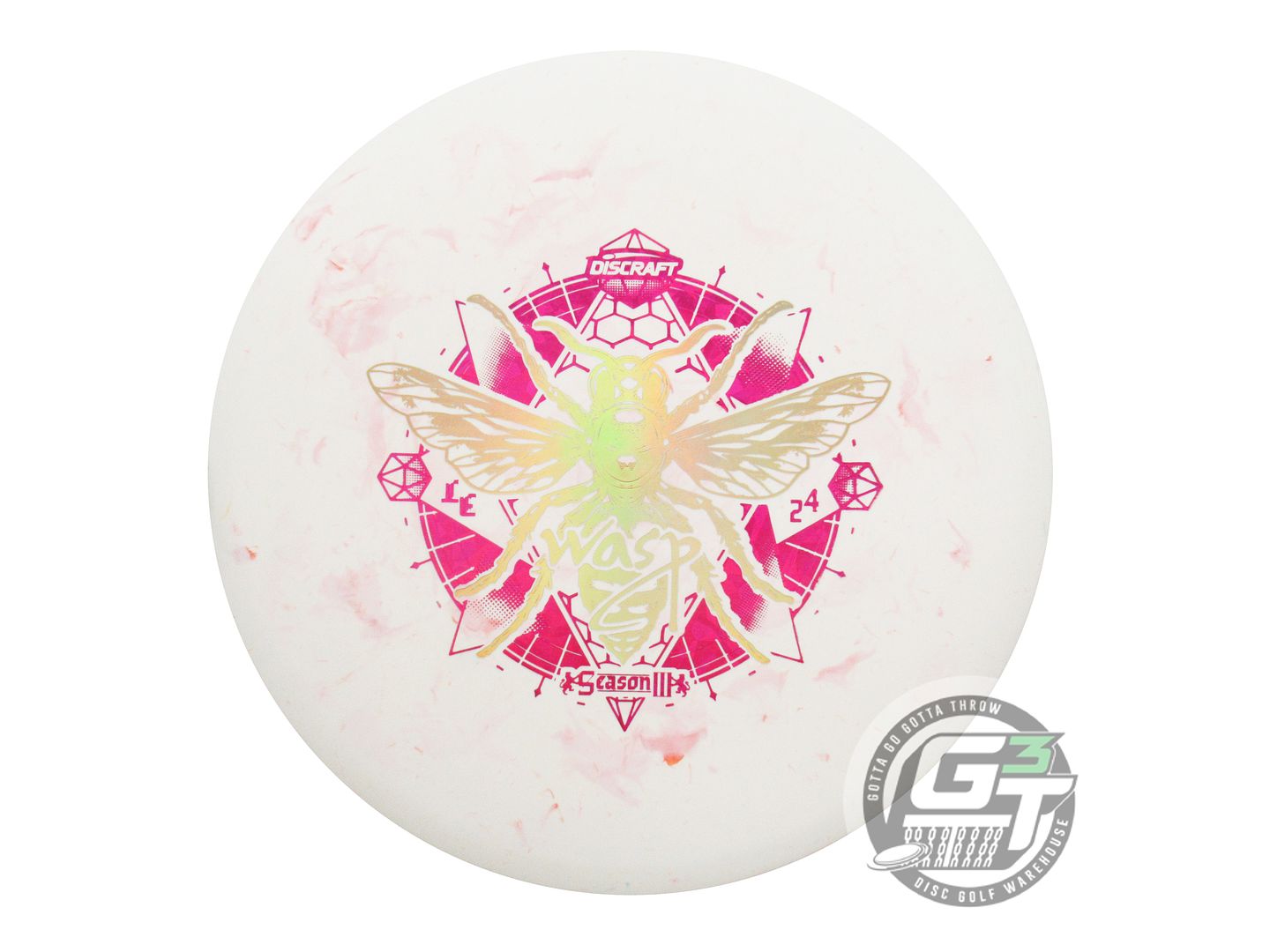 Discraft Limited Edition 2024 Ledgestone Open Glo Jawbreaker Wasp Midrange Golf Disc (Individually Listed)