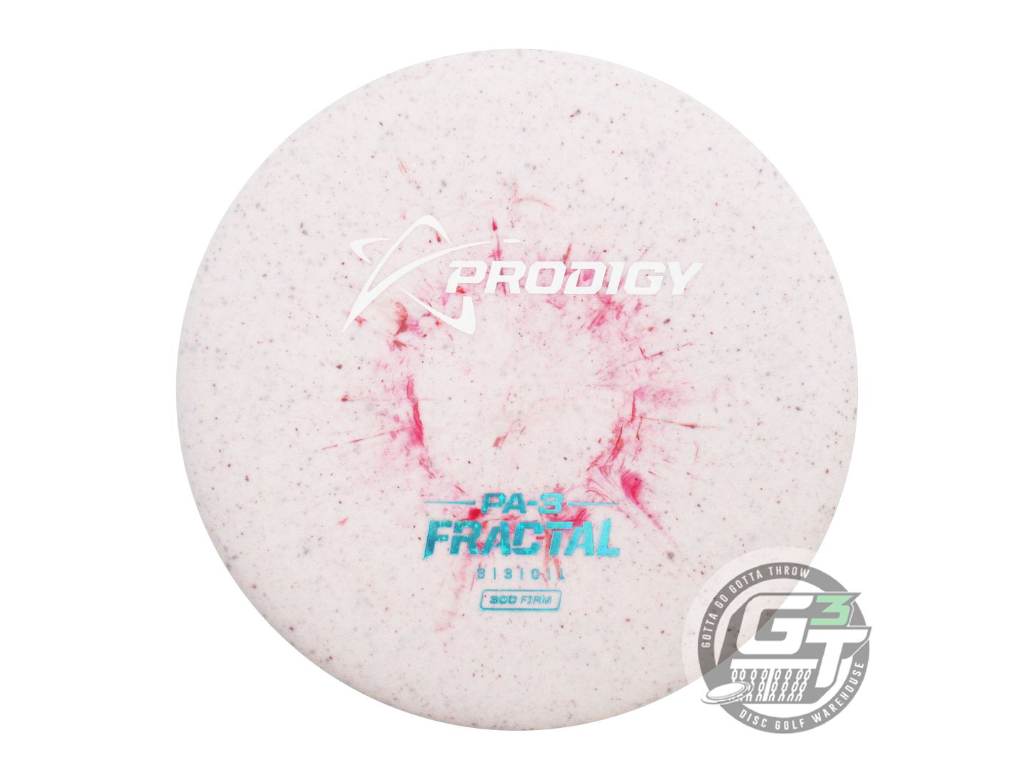 Prodigy 300 Firm Fractal PA3 Putter Golf Disc (Individually Listed)