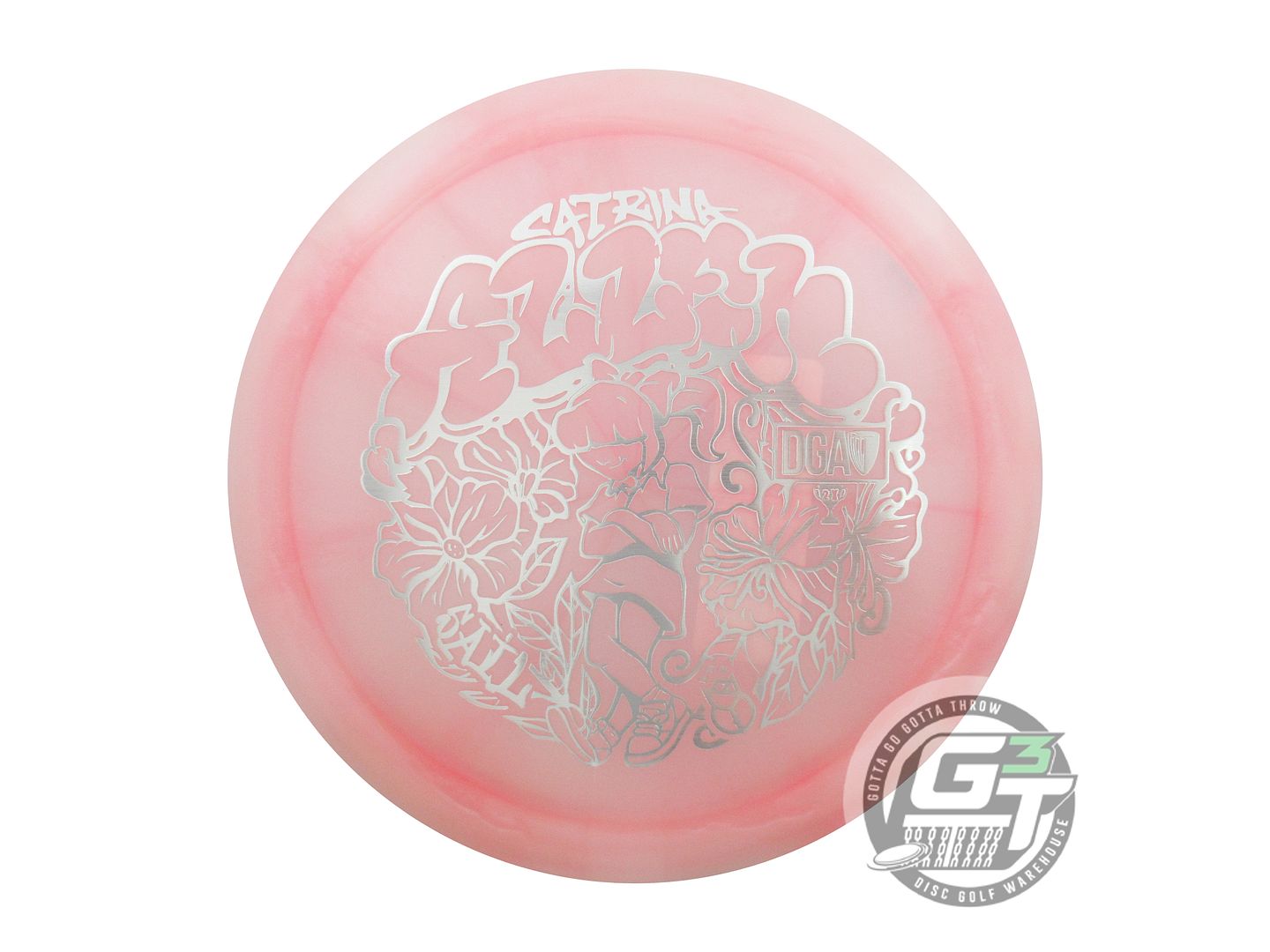DGA Limited Edition 2024 Tour Series Catrina Allen Swirl Tour Series Sail Distance Driver Golf Disc  (Individually Listed)