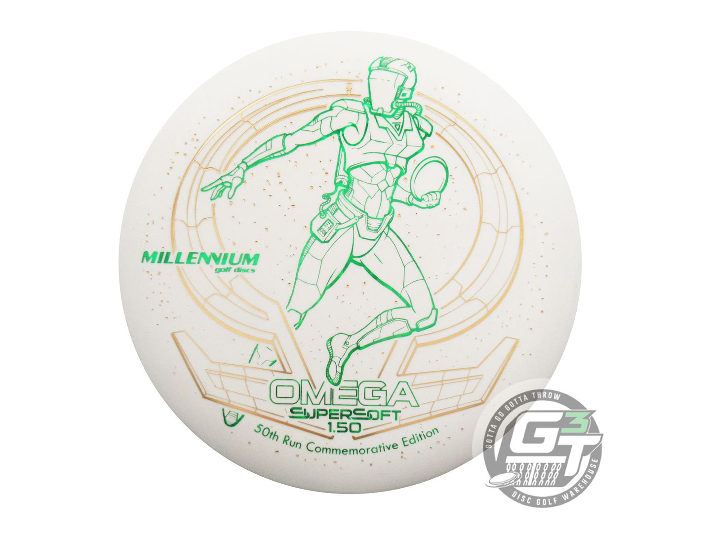 Millennium First Run Standard Soft Omega4 Putter Golf Disc (Individually Listed)