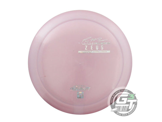 Discraft Limited Edition 2024 Elite Team Paul McBeth Titanium Zeus Distance Driver Golf Disc (Individually Listed)