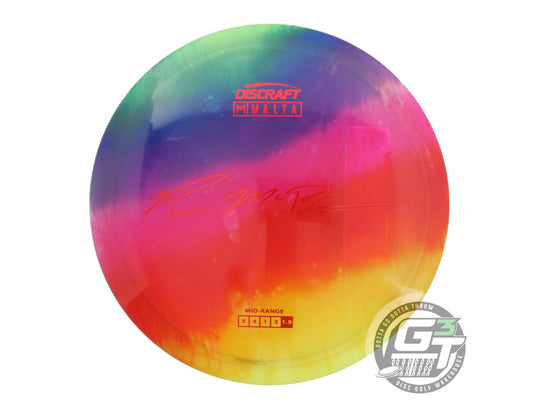 Discraft Paul McBeth Signature Fly Dye Elite Z Malta Midrange Golf Disc (Individually Listed)