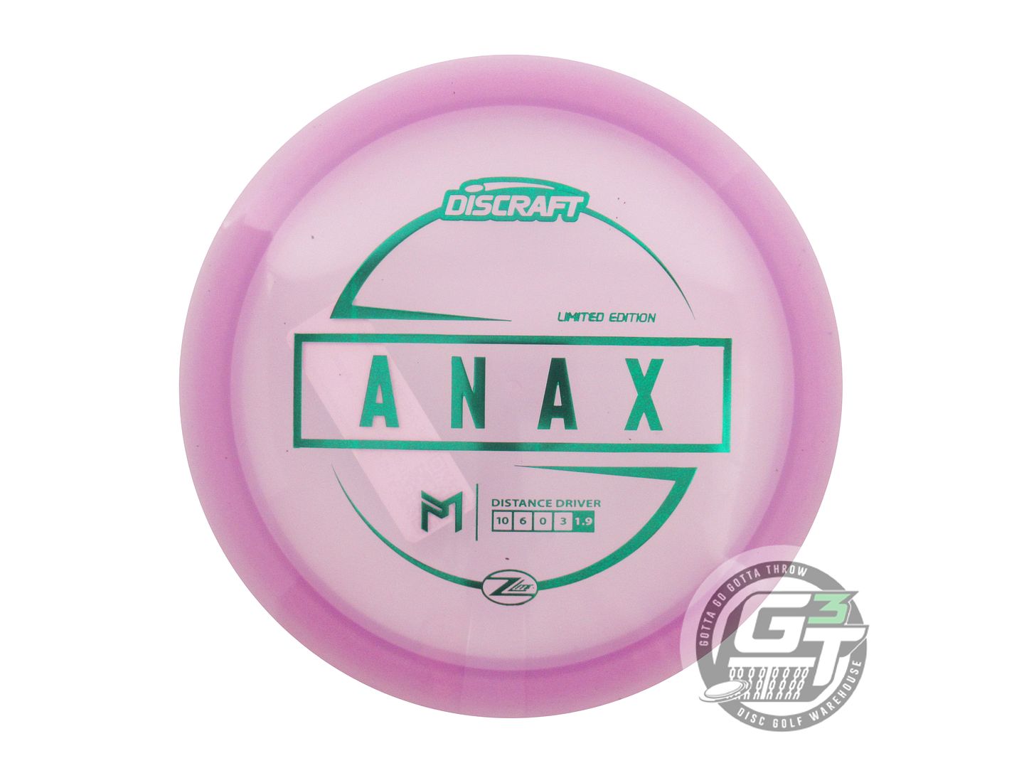 Discraft Limited Edition 2024 Elite Team Paul McBeth Z Lite Anax Distance Driver Golf Disc (Individually Listed)