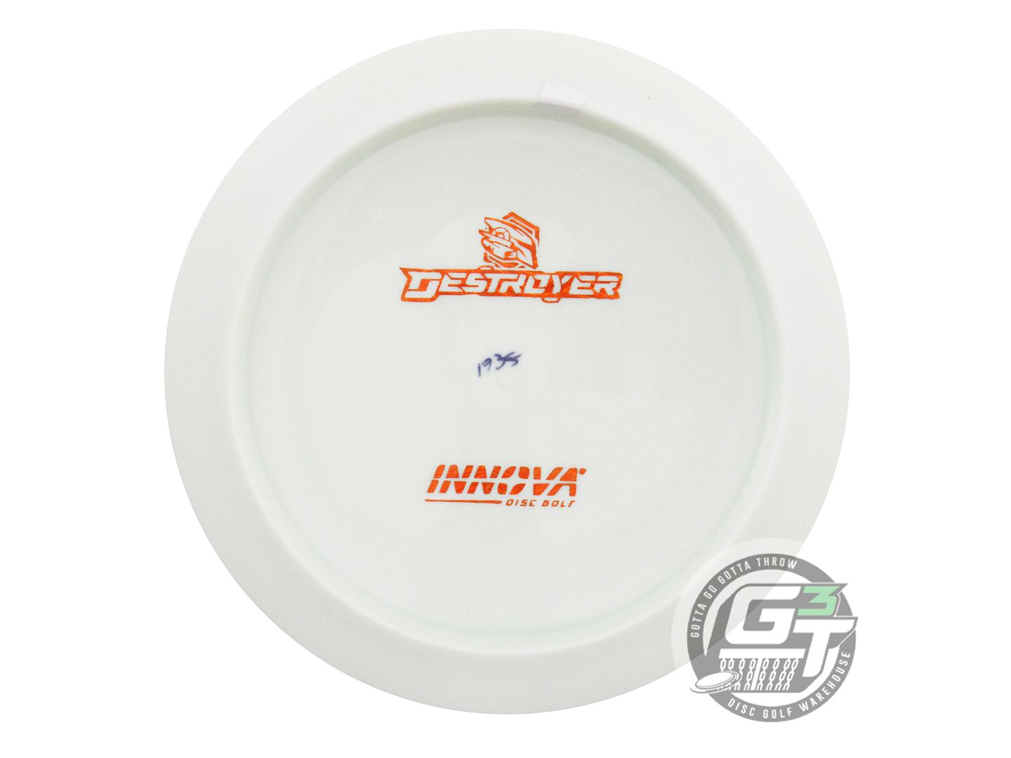 Innova White Bottom Stamp Star Destroyer Distance Driver Golf Disc (Individually Listed)