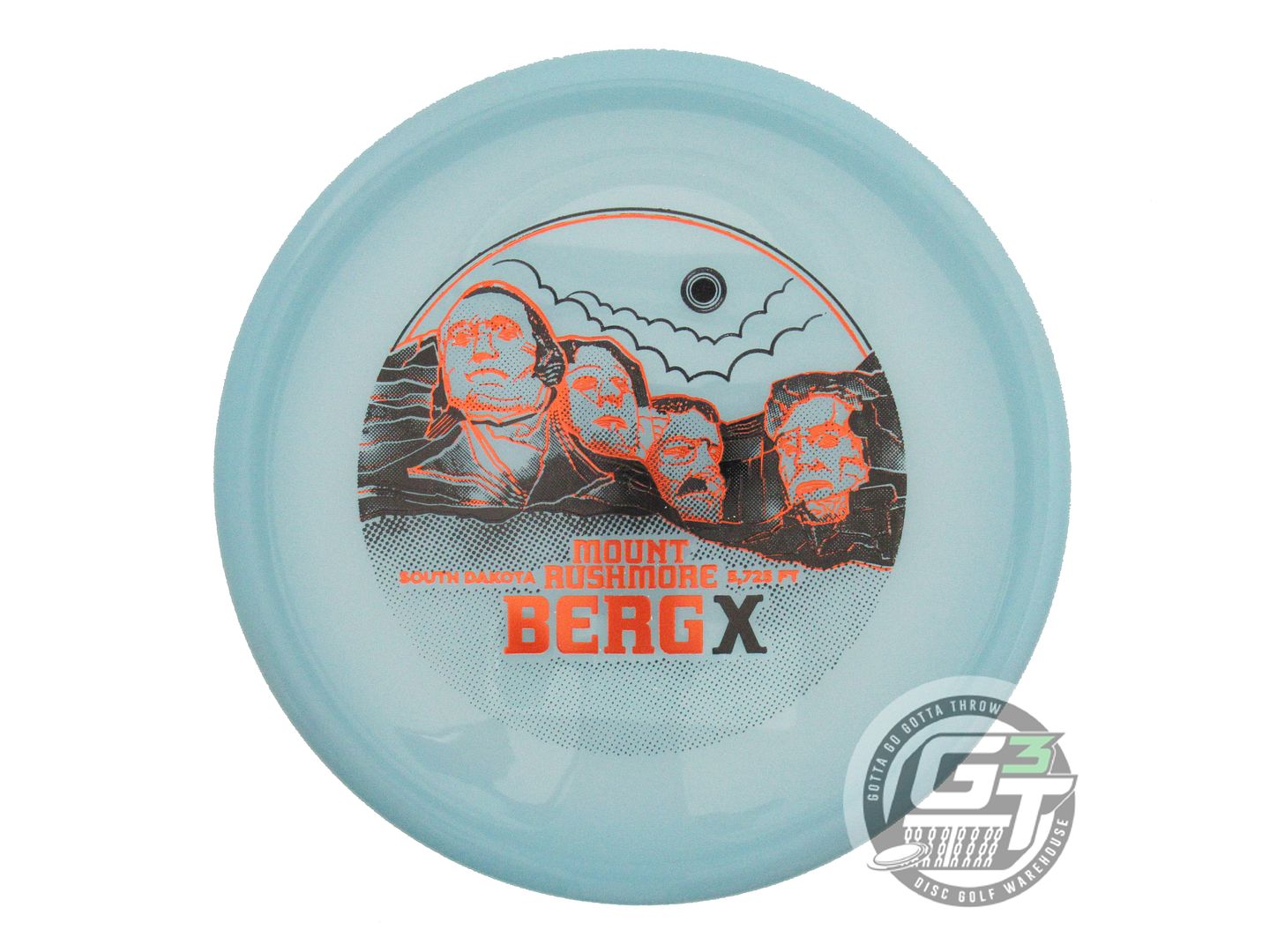Kastaplast Limited Edition Mount Rushmore Stamp Color Glow K1 Berg X Putter Golf Disc (Individually Listed)