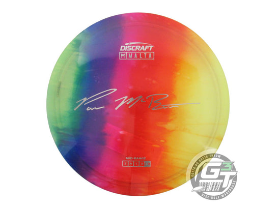 Discraft Paul McBeth Signature Fly Dye Elite Z Malta Midrange Golf Disc (Individually Listed)