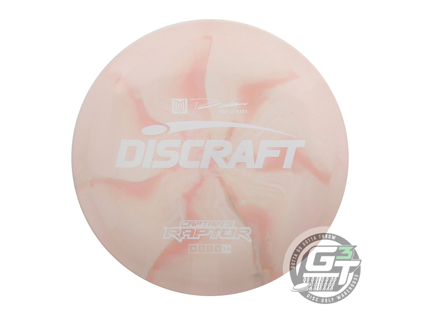 Discraft Limited Edition 2022 Paul Ulibarri Captain's Special Blend ESP Raptor Distance Driver Golf Disc (Individually Listed)