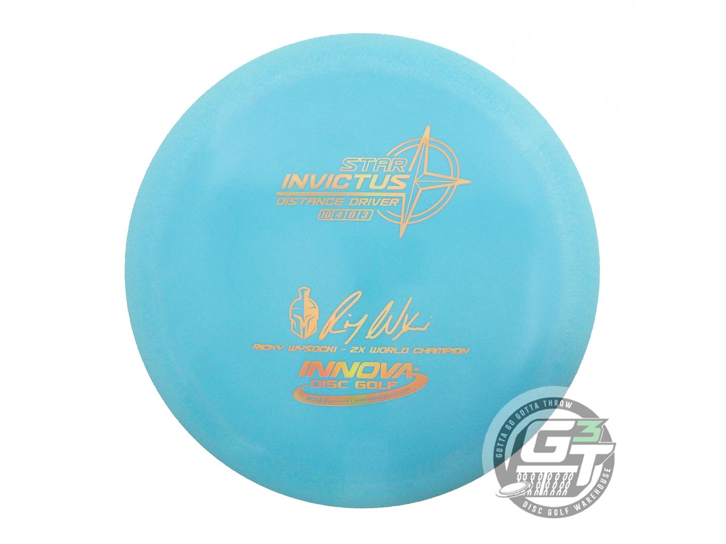 Innova Star Invictus [Ricky Wysocki 2X] Distance Driver Golf Disc (Individually Listed)