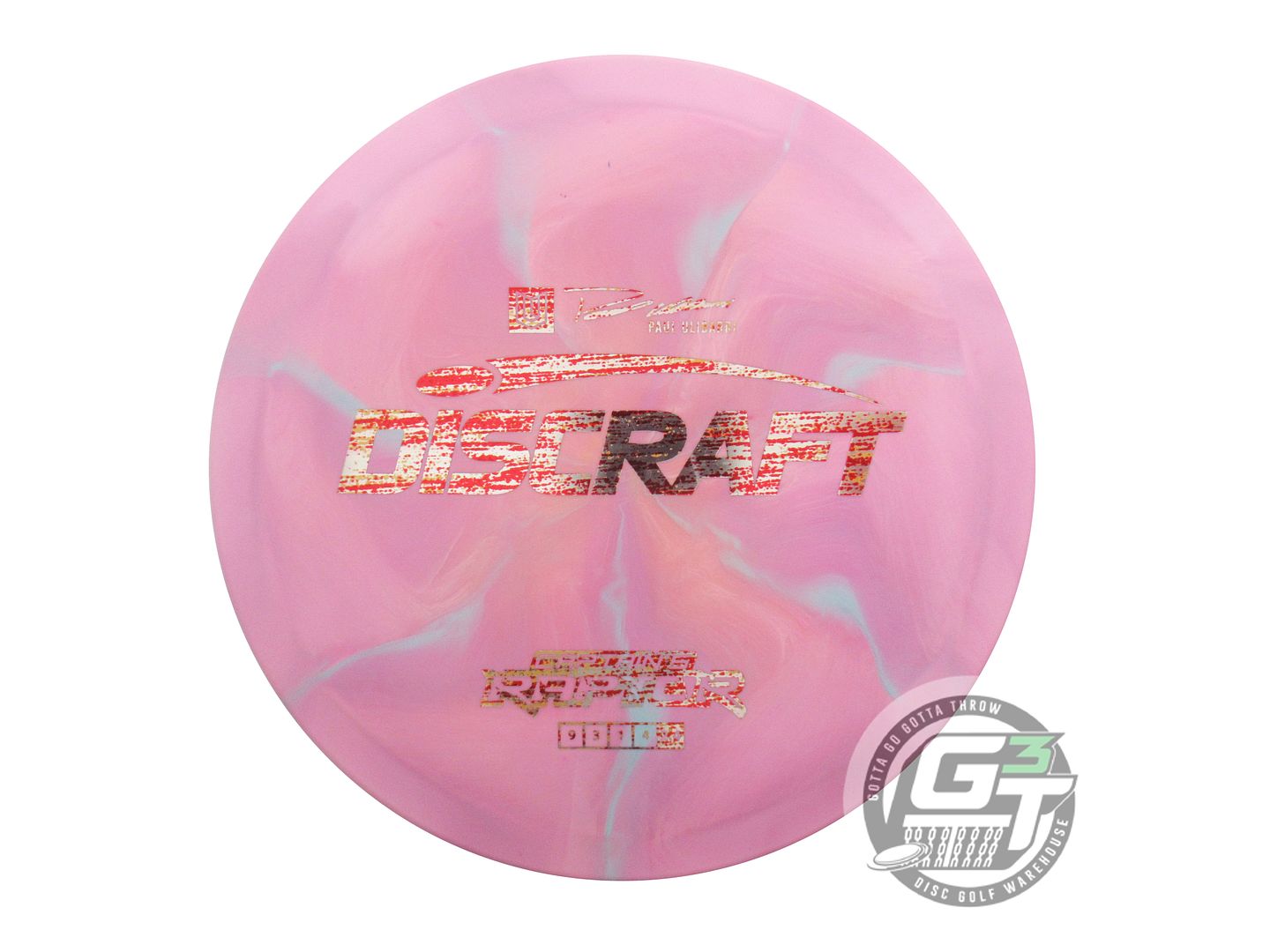 Discraft Limited Edition 2022 Paul Ulibarri Captain's Special Blend ESP Raptor Distance Driver Golf Disc (Individually Listed)