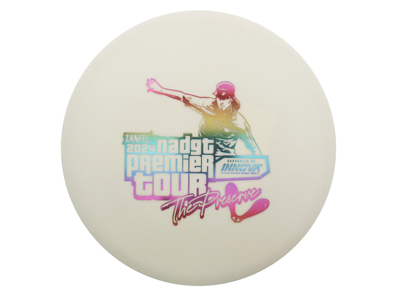 Innova Limited Edition 2024 NADGT at The Preserve Glow Nexus Roc Midrange Golf Disc (Individually Listed)