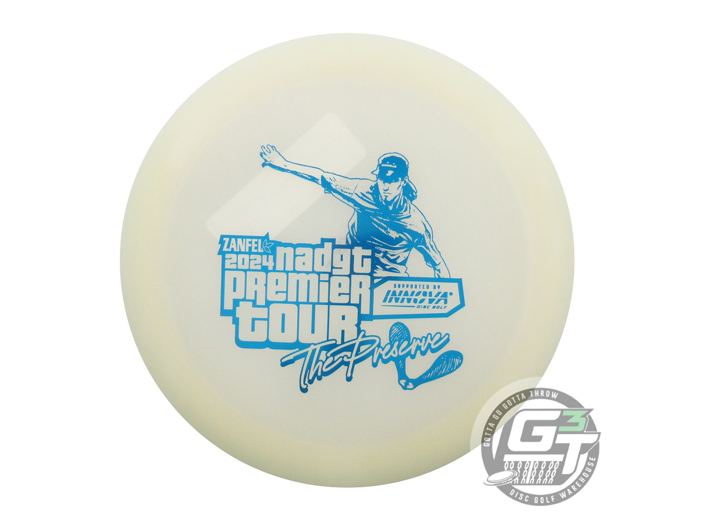 Innova Limited Edition 2024 NADGT at The Preserve Glow Champion Wraith Distance Driver Golf Disc (Individually Listed)